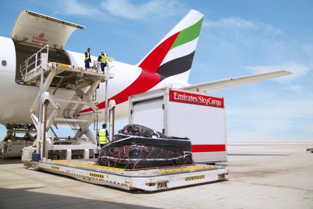Emirates SkyCargo zdobyły tytuł Najlepszego Międzynarodowego Przewoźnika Cargo Roku w Indiach. Źródło: Emirates