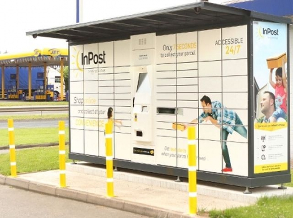 DHL udostepnia paczkomaty InPost klientom w Wielkiej Brytanii.