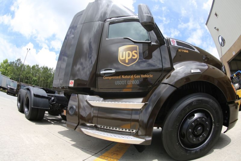 UPS jeździ na gazie ziemnym