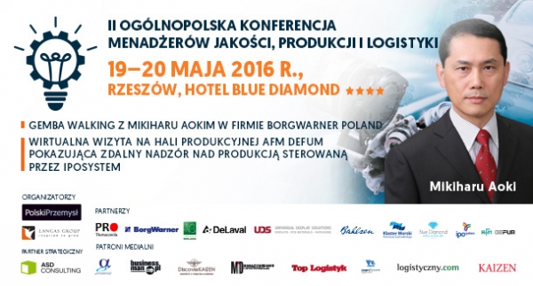 Produkcja, logistyka i jakość na konferencji w Rzeszowie