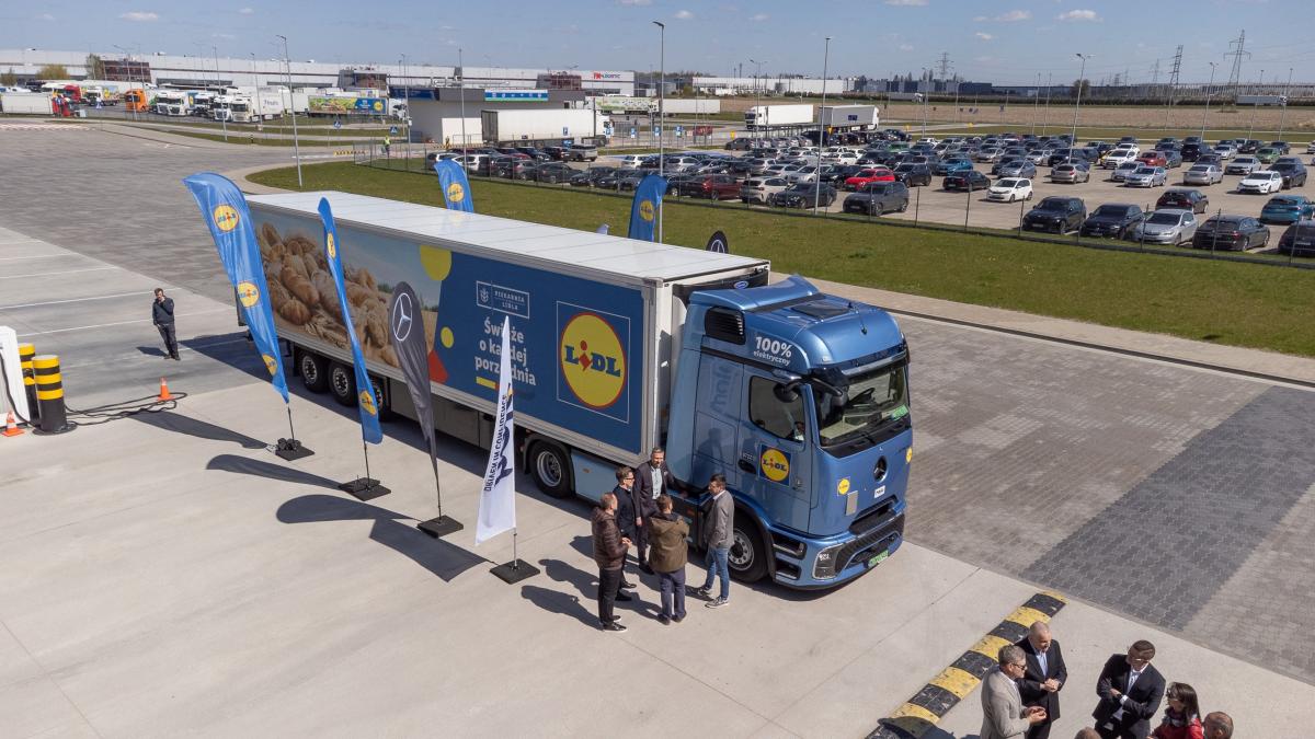 Lidl Elektryfikacja Transport