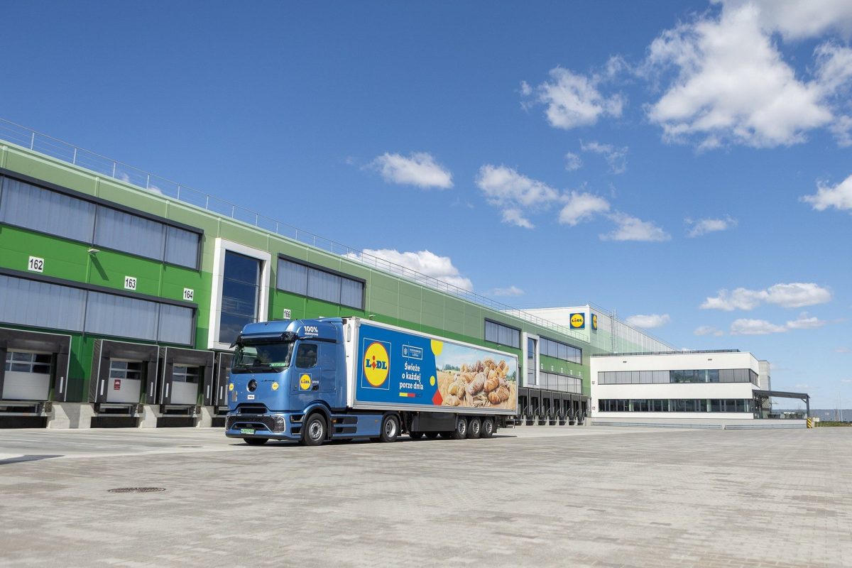 Lidl Elektryfikacja Transport