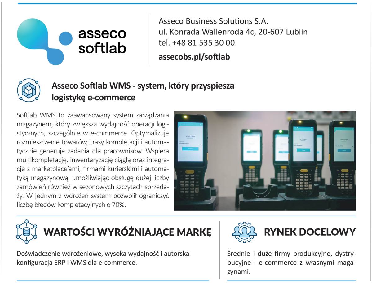 Asseco Business Solutions Raport WMS 2026