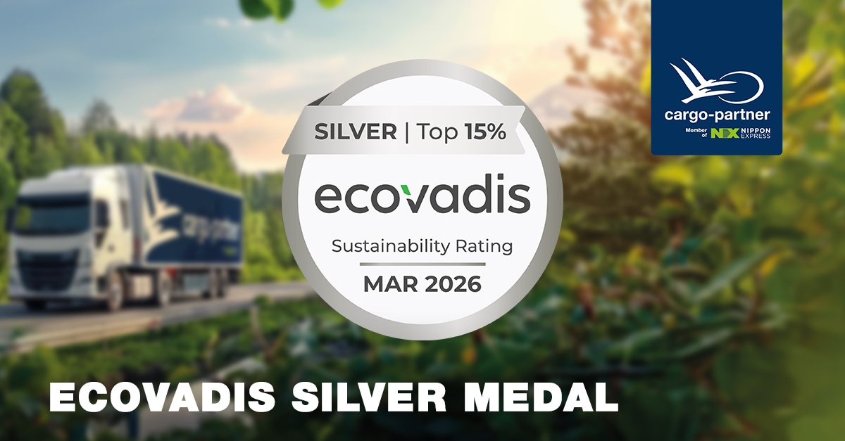 cargo-partner Srebrny Medal EcoVadis