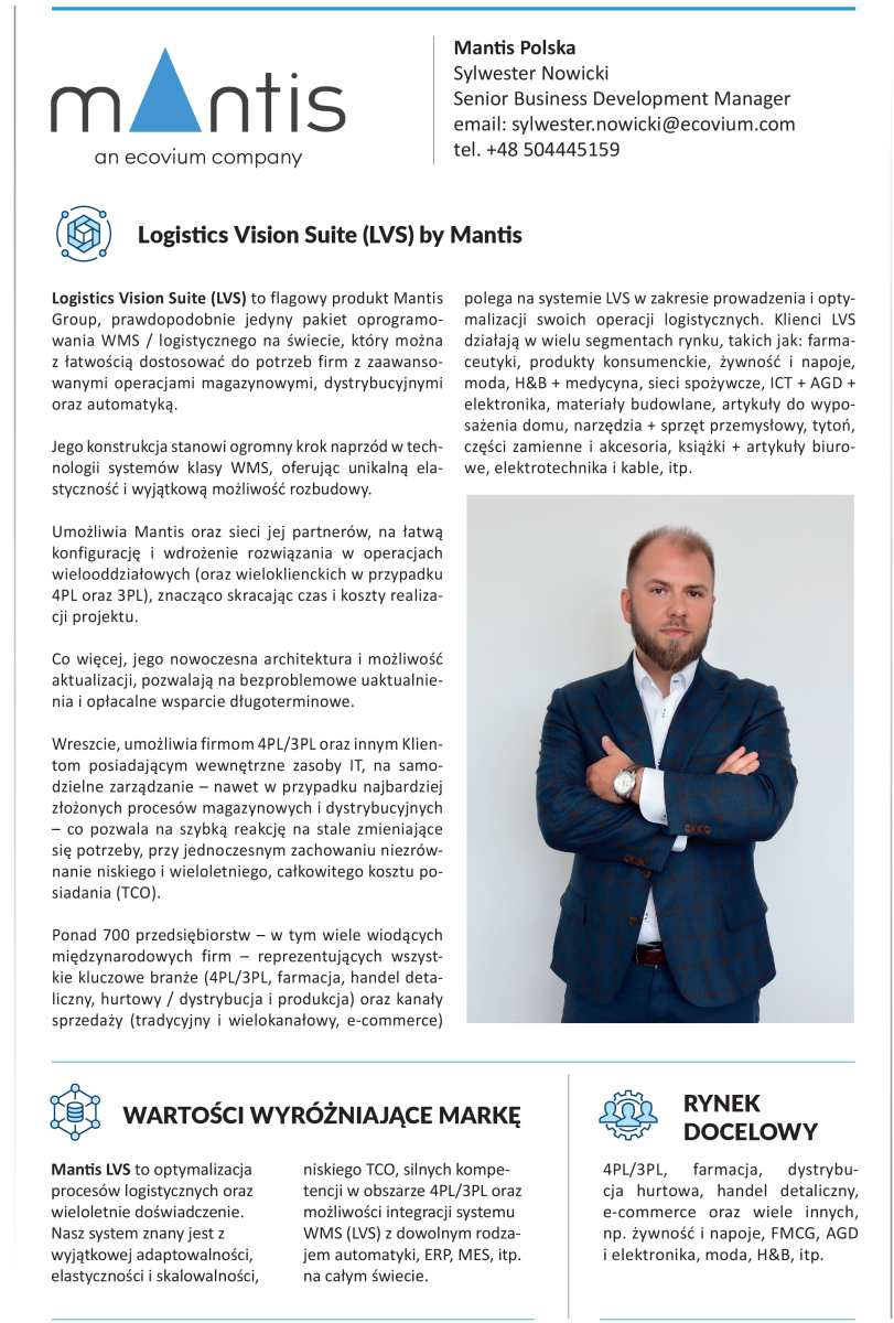 Mantis Polska Raport WMS 2026