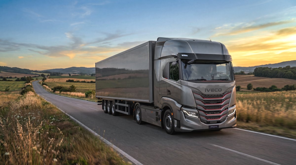 IVECO Nowa Generacja Ciężarówka Tracking