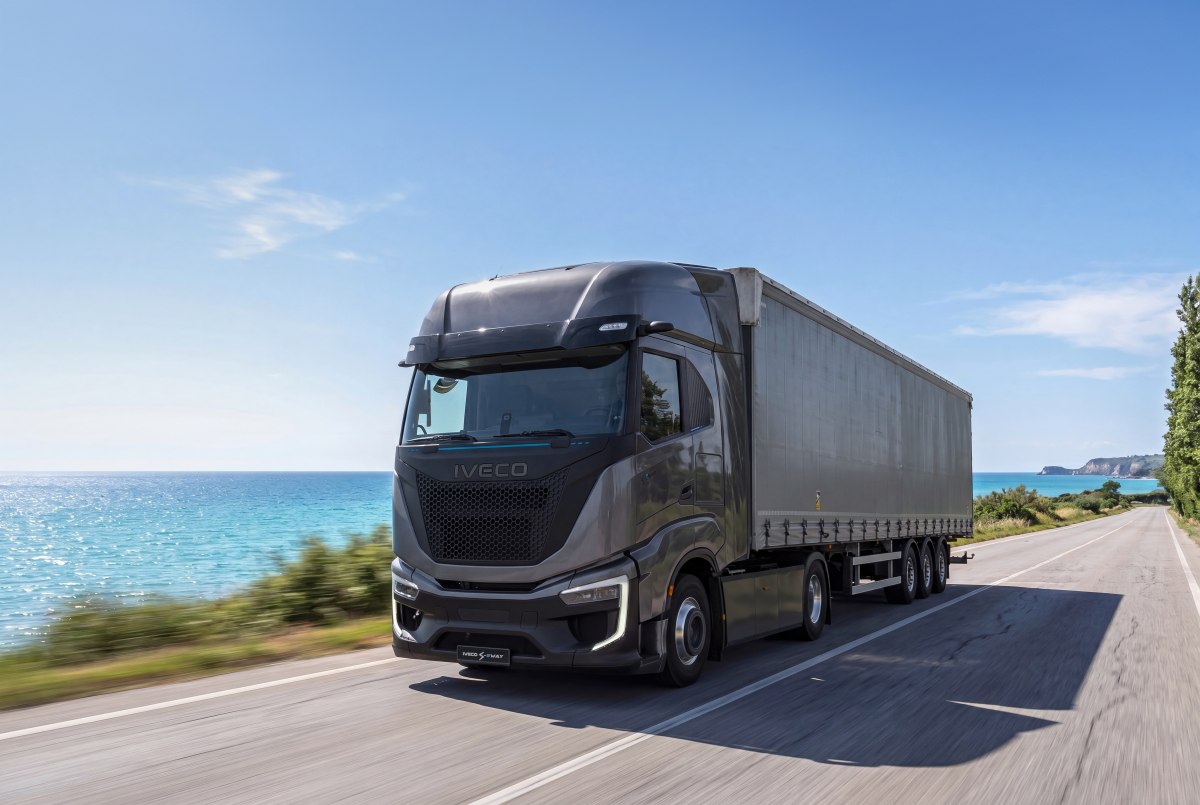 IVECO Nowa Generacja Ciężarówka Tracking