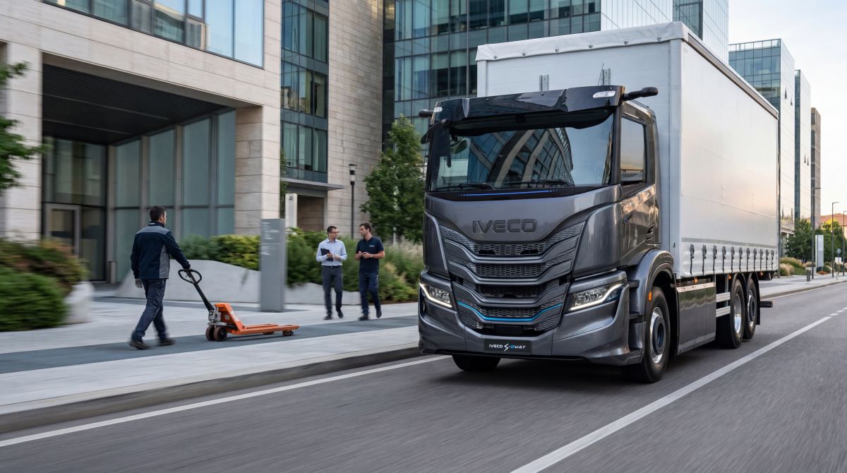 IVECO Nowa Generacja Ciężarówka Tracking
