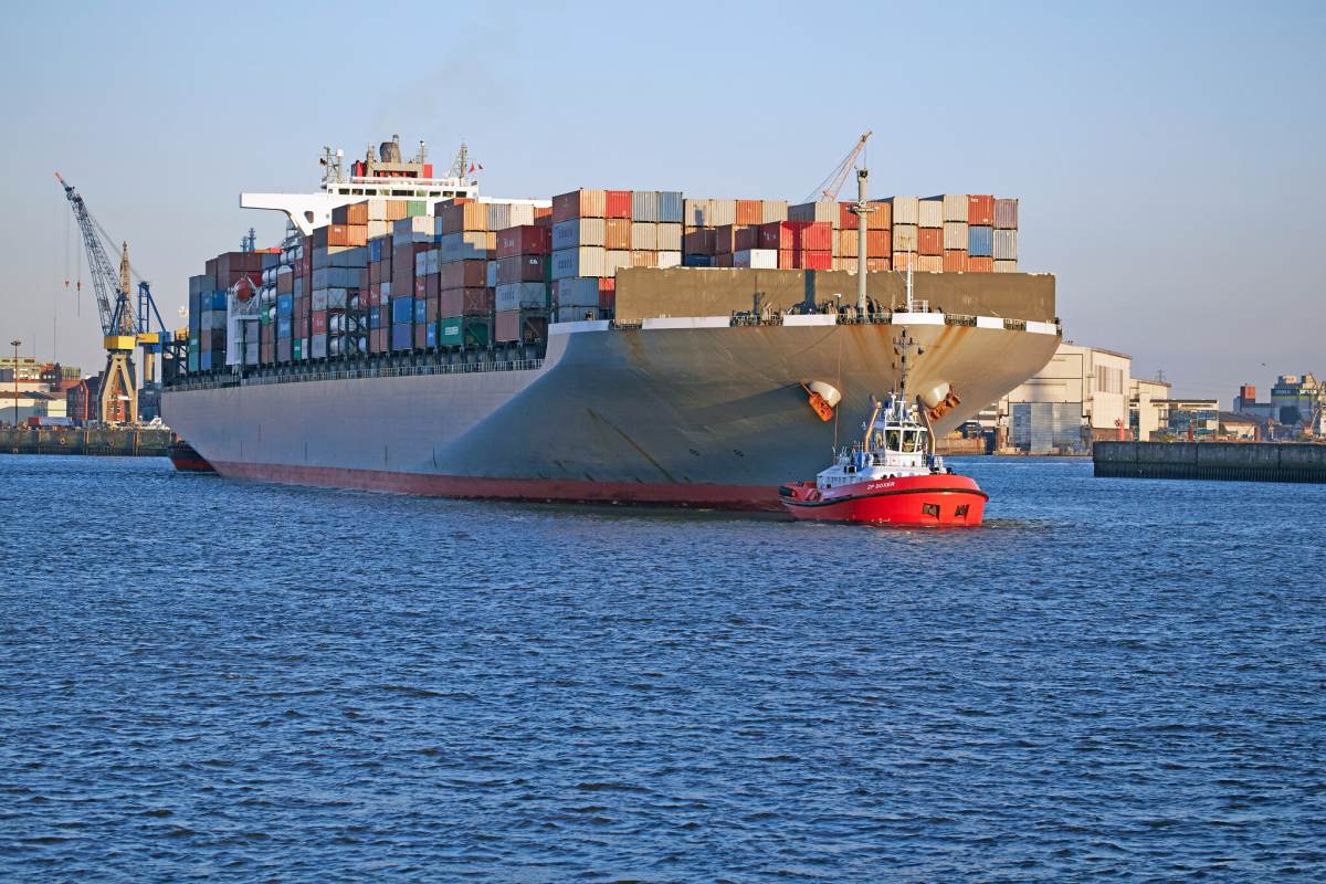 Logwin lokalizacja transport statek kontener