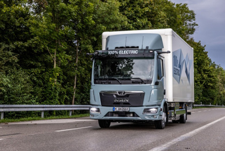 MAN Wydajność Oszczędność Ciężarówka