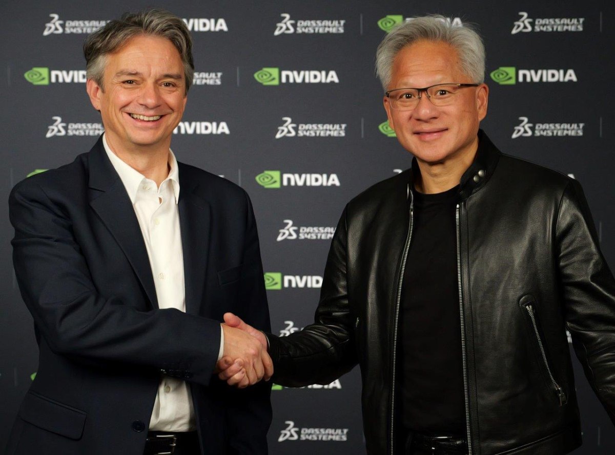 Dassault Systèmes NVIDIA Partnerstwo Sztuczna Inteligencja Projektowanie 3D AI
