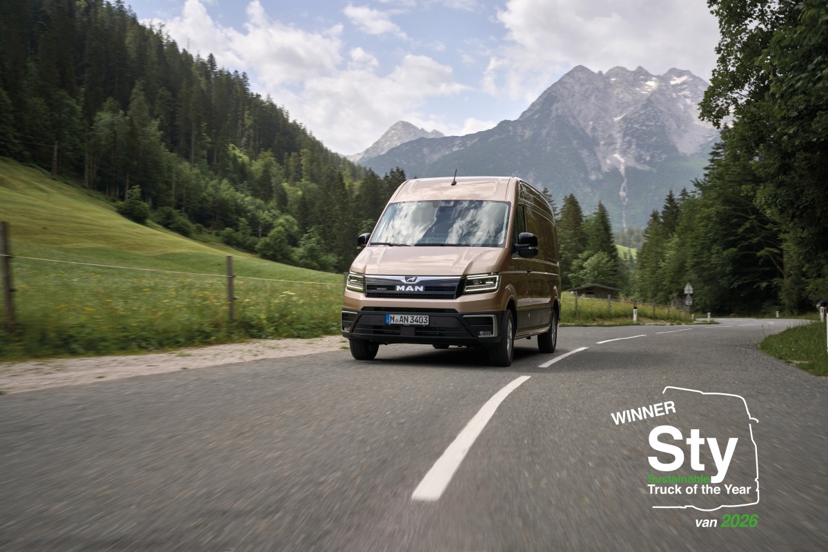 MAN TGE Sustainable Van of the Year 2026