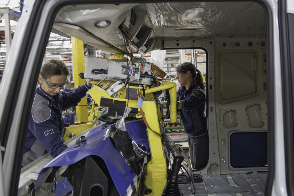 IVECO Zakład Produkcyjny Madryt Ciężarówka