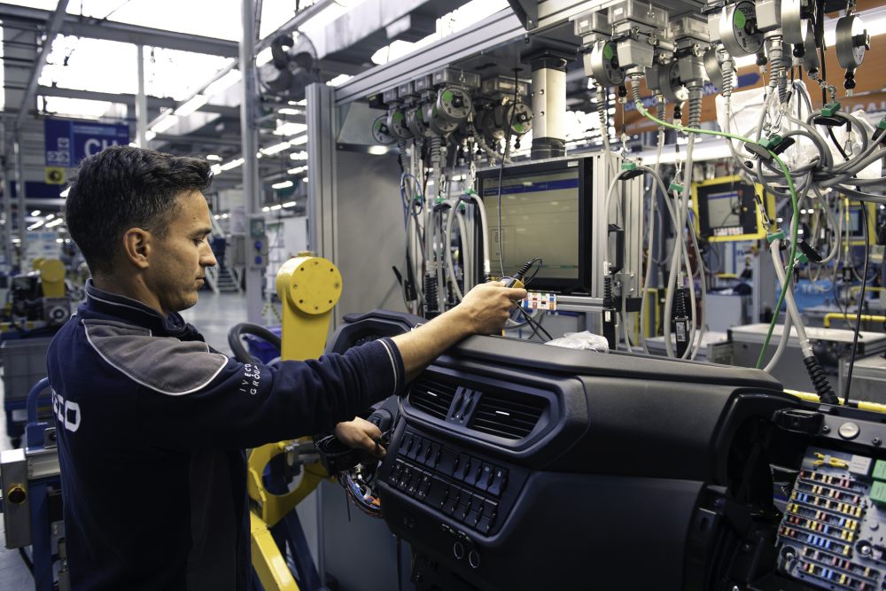 IVECO Zakład Produkcyjny Madryt Ciężarówka
