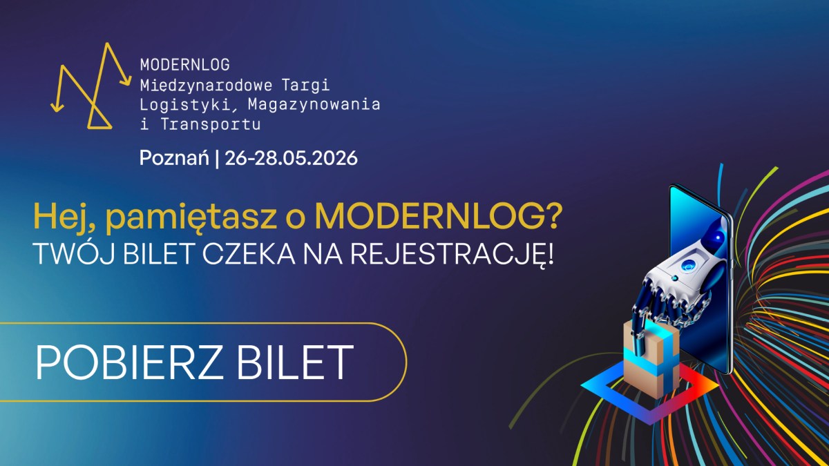 Modernlog 2026 Grupa MTP Bilet Zaproszenie
