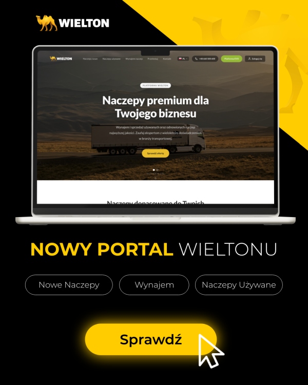 Wielton Portal Naczepy Wynajem
