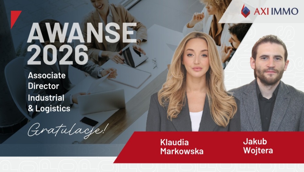 AXI IMMO Awans Struktura Powierzchnie logistyczne