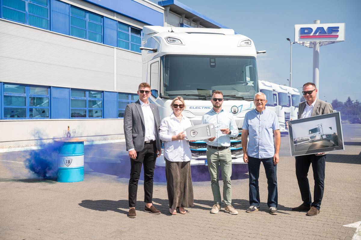 Elektryczny DAF Skibitrans