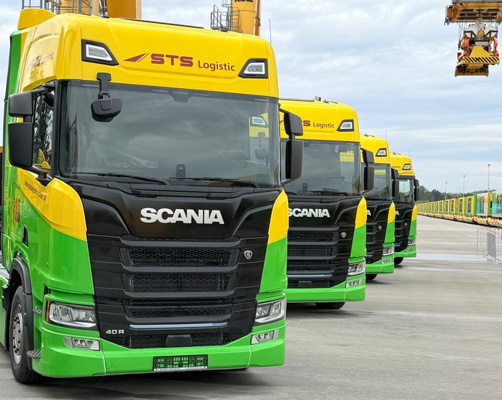 Clip Group STS Logistic Flota Ciężarówki Scania