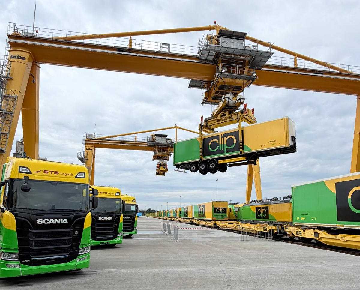 Clip Group STS Logistic Flota Ciężarówki Scania