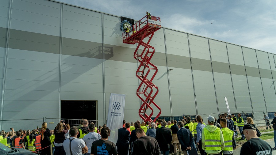 Volkswagen Poznań Wiecha Crafter Inwestycja