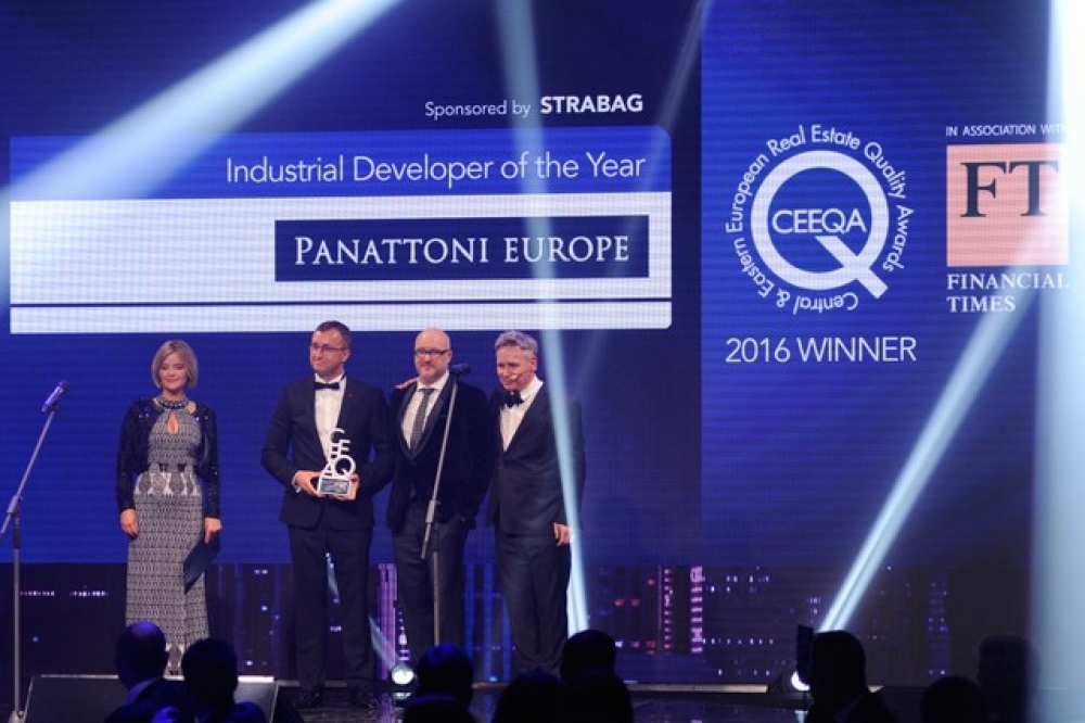 Jury konkursu CEE Quality Awards ogłosiło Panattoni Europe Przemysłowym Deweloperem Roku.