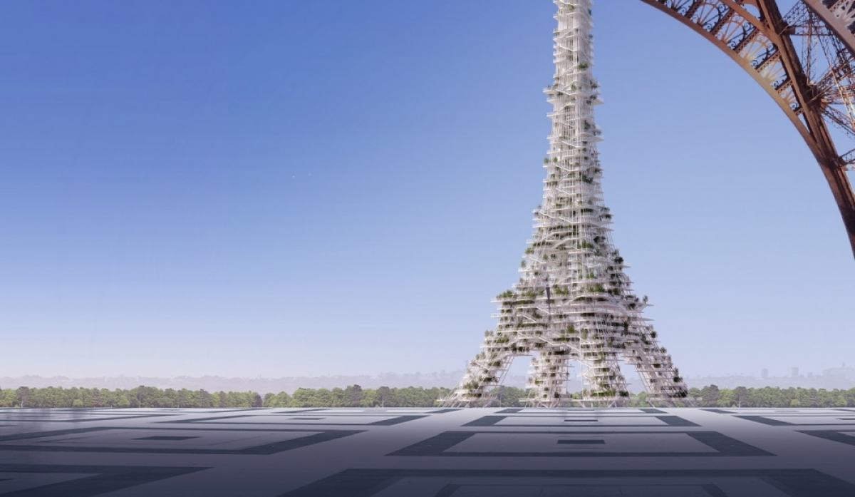 Dassault Systèmes prezentuje nowy wizerunek wieży Eiffla